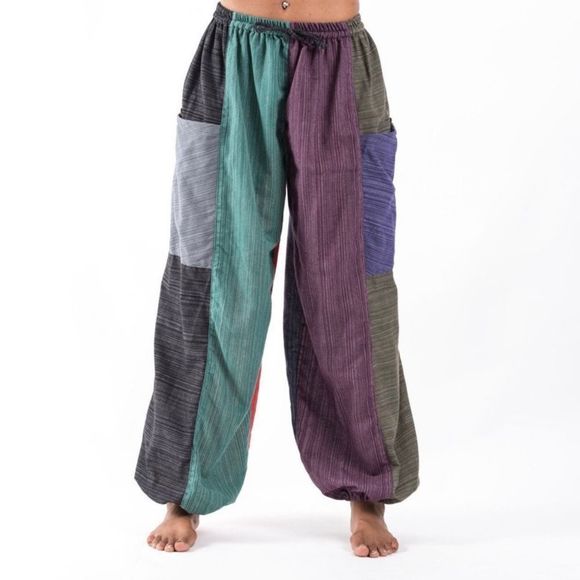 Wool + Pepper Co. Pants - NWT Harem Pants Drawstring Pinstripe Pants